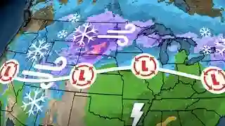 Winter Storm Diaz in North California [Photo: The Weather Channel]