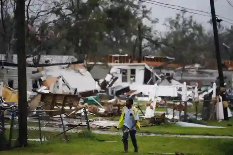 Louisiana Severe Storm and Tornado [Photo: NBC News]