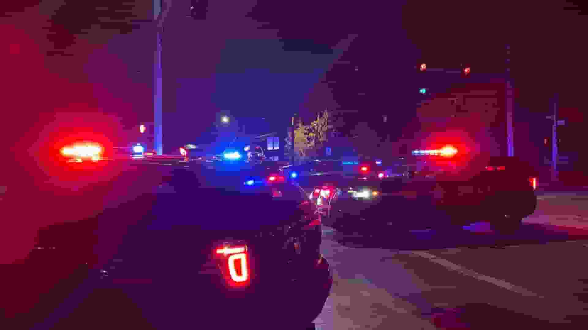 Police Cars Flashing Red and Blue Lights [Photo: 13abc]