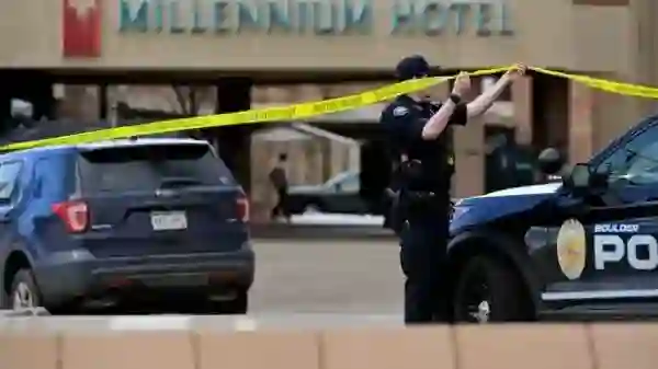 Shooting at Millennium Harvest House hotel in Colorado [Photo: The Denver Post]