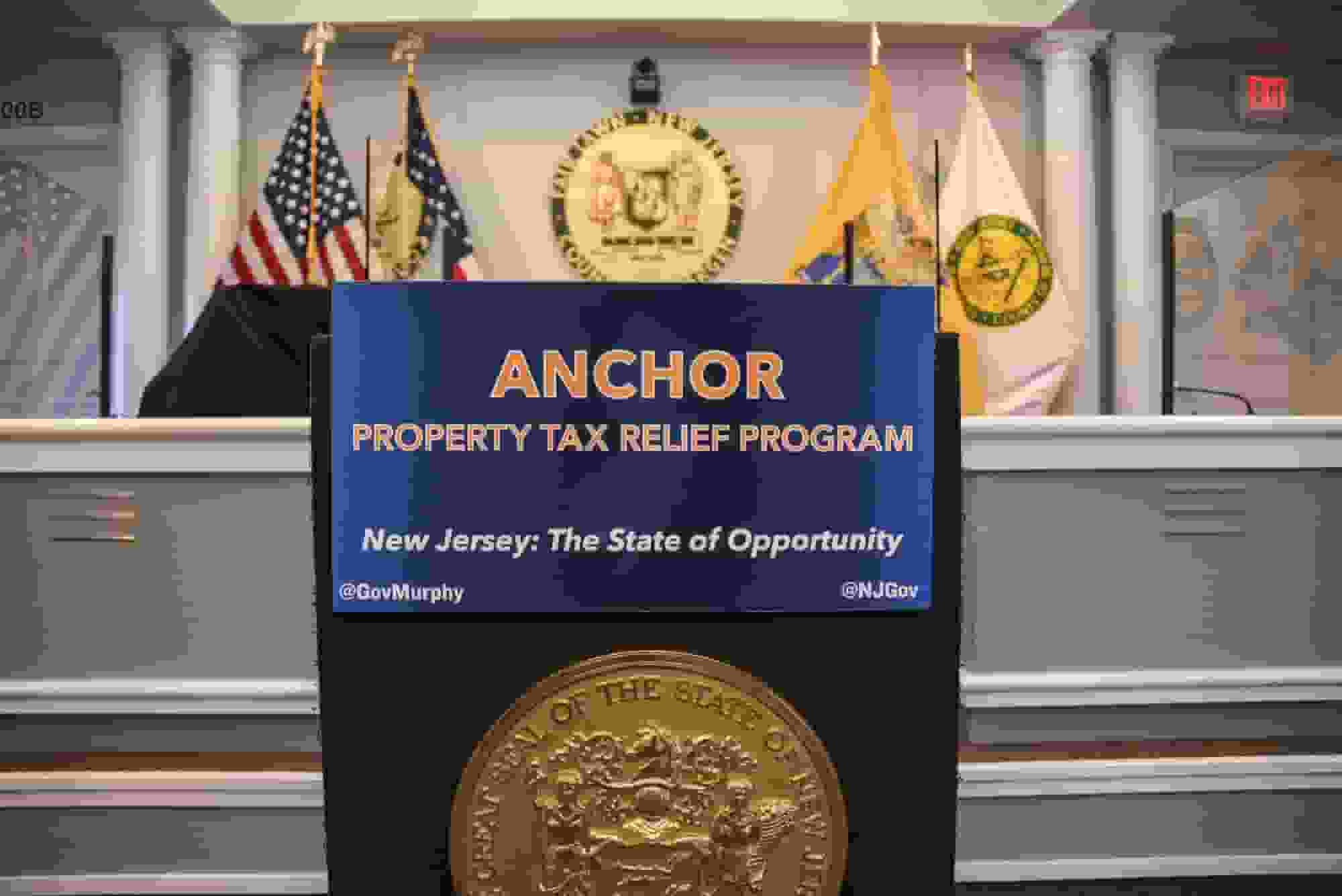 ANCHOR Tax Rebate Program [Photo: Twitter @GovMurphy]