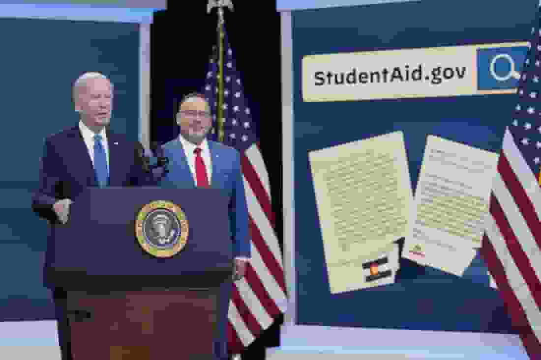 U.S. President Biden on Student Debt Relief Plan [Photo: NPR]
