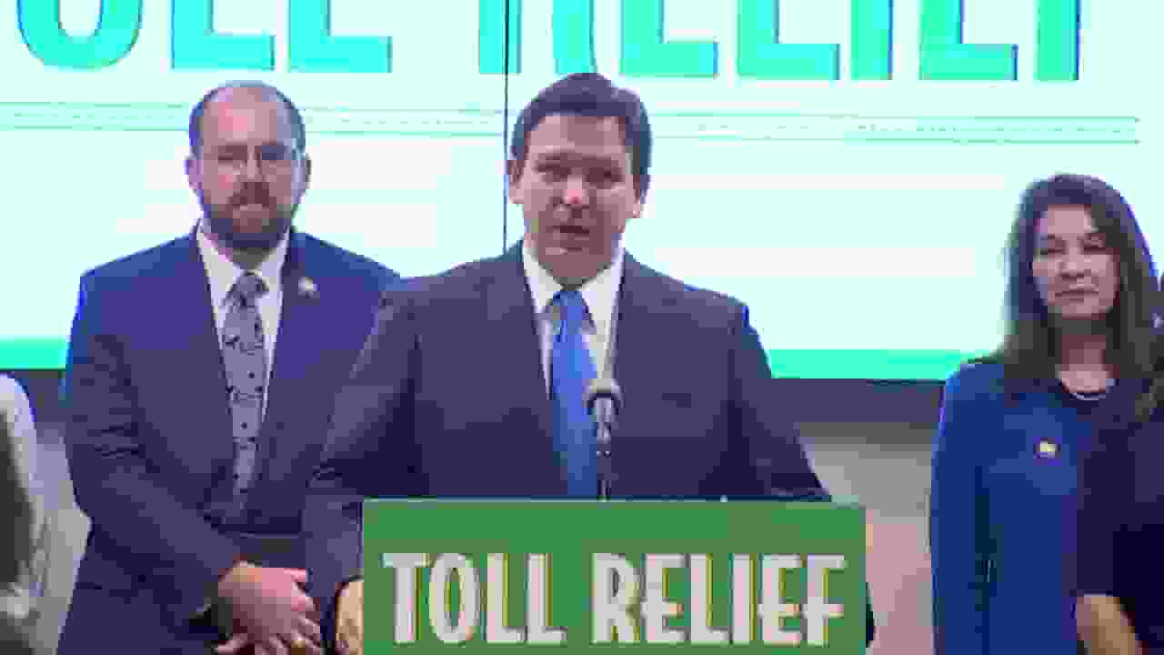 Toll Relief in Florida [Photo: WPTV]