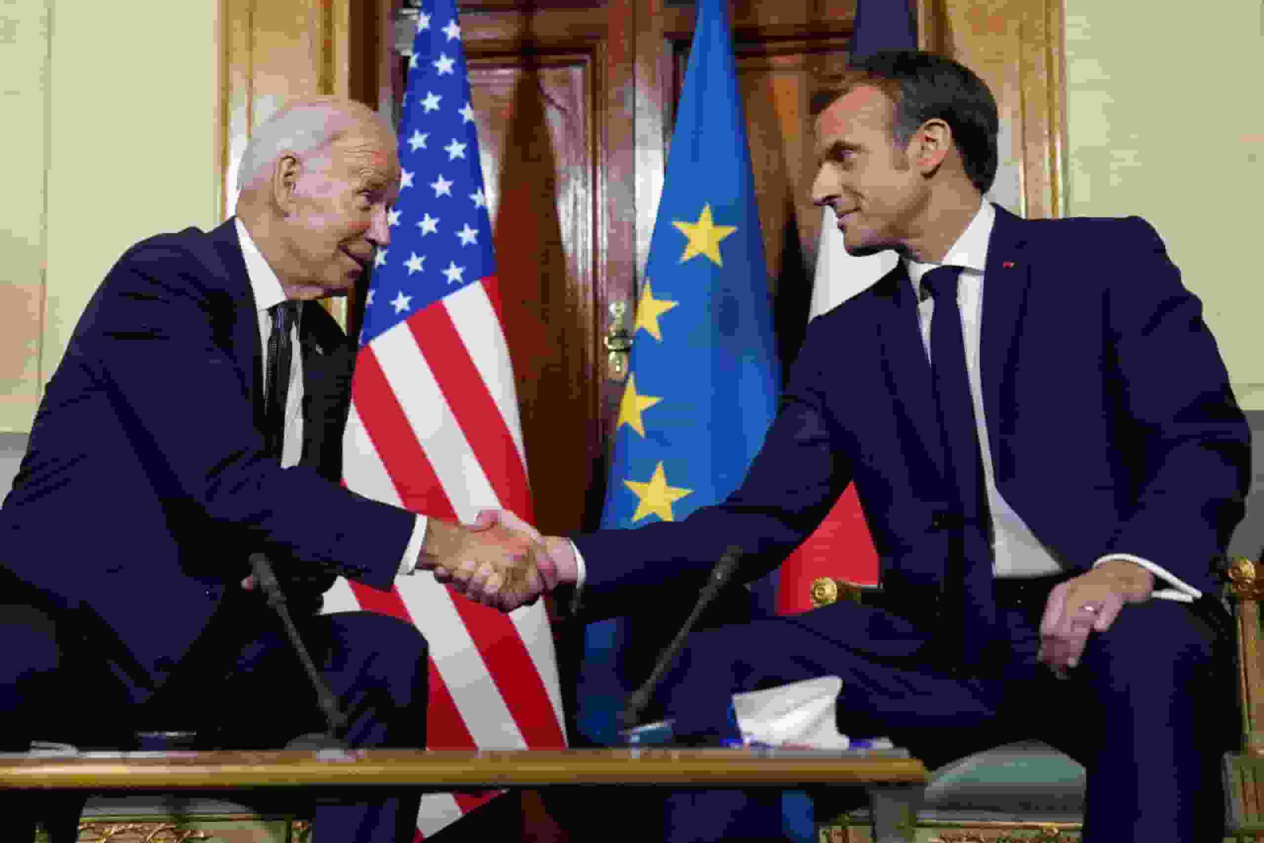 The Latest on Ukraine War News: Biden and Macron Agree on Their Geopolitical Vision [Photo: Reuters]