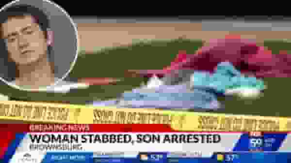 SON ARRESTED AFTER STABBING HIS OWN MOTHER [PHOTO:LAW AND CRIME]