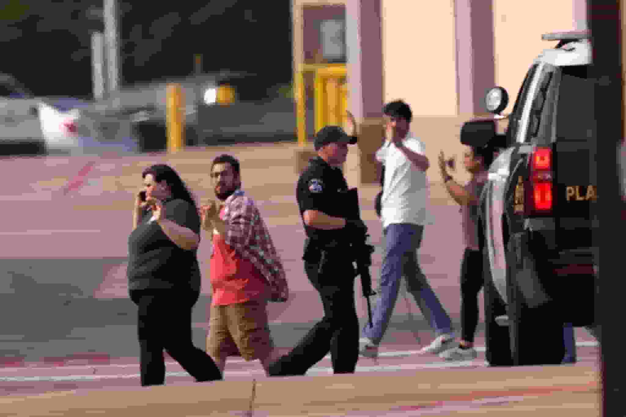 Allen Premium Outlets Shooting [Photo: The New York Times]