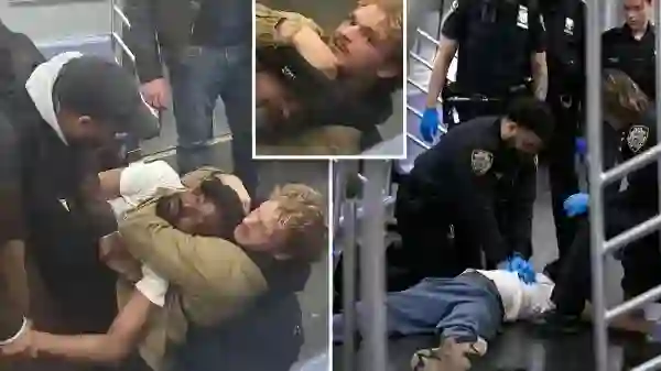 NYC Subway News: Ex-Marine Strangles Homeless Black Man [Photo: New York Post]