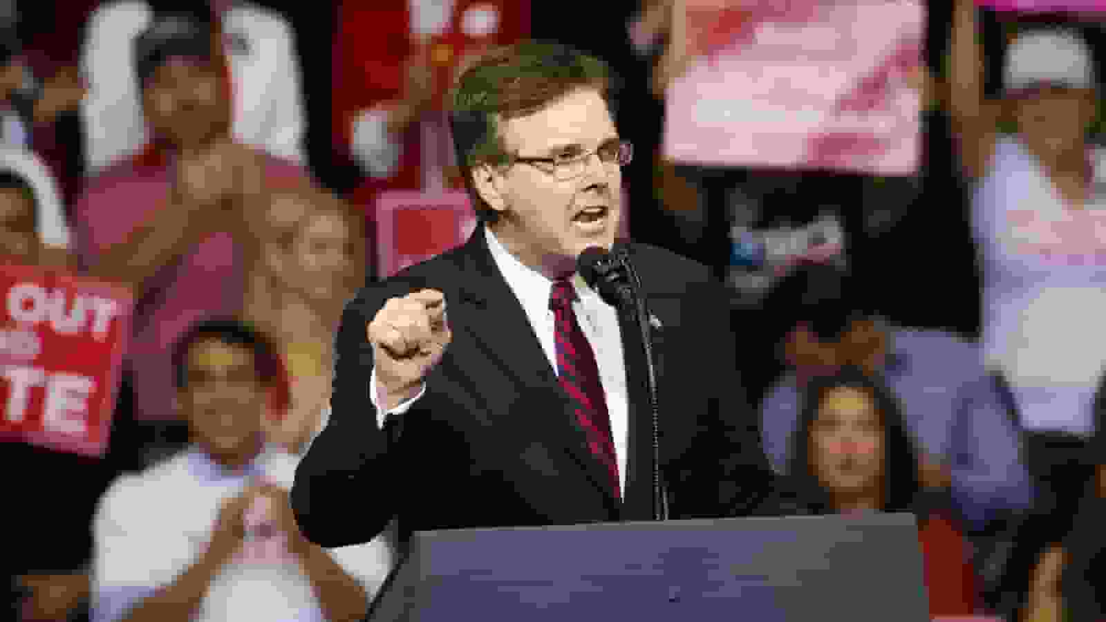 Lt. Gov. Dan Patrick digs in for special session property tax fight. (Photo: Texas Monthly)