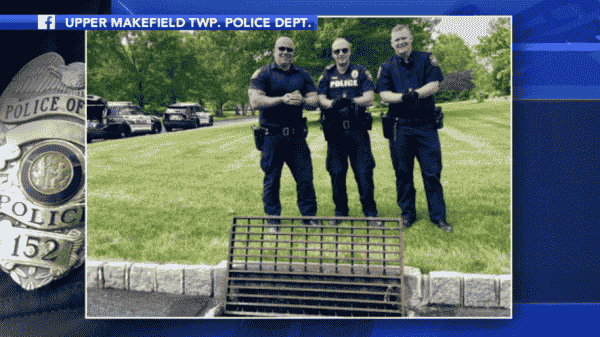 Pennsylvania Police Rescues Ducklings [Photo: 6ABC]