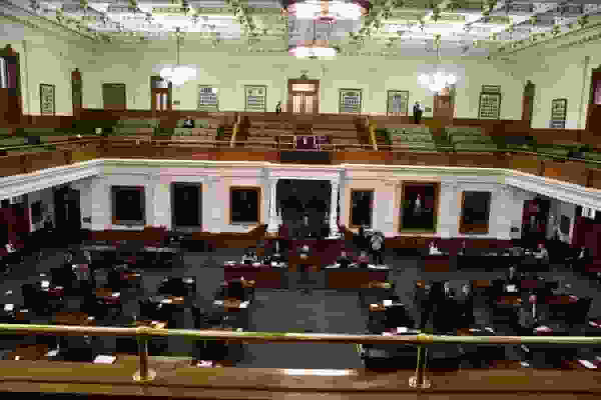 Texas Senate on Property Tax Relief Bills [Photo: Weatherford Democrat]