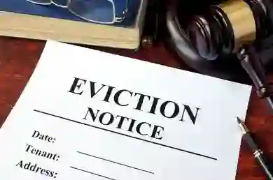 Eviction Notice as Rent Prices Increased [Photo: Shutterstock]