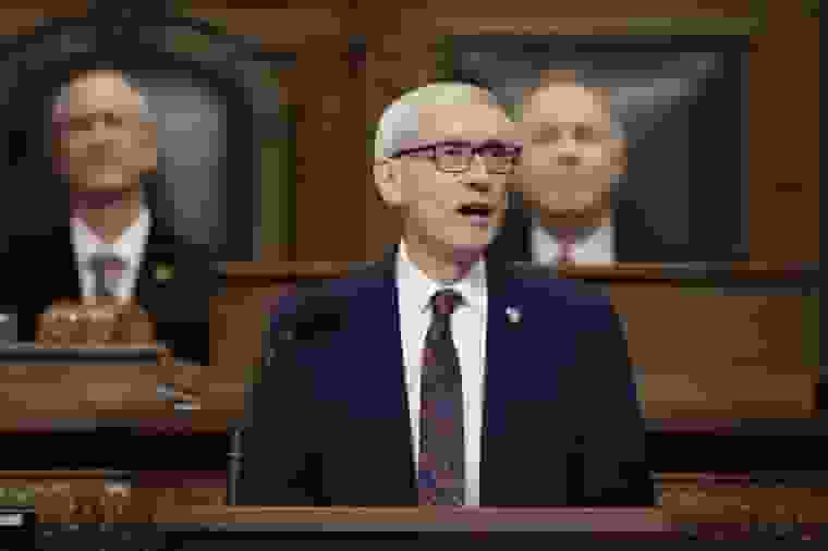 Wisconsin Governor Evers asserted that he would not sign the state budget if Republican lawmakers proceeded with their plan to reduce funding for diversity officers within the state university system. (Photo: CBS News)