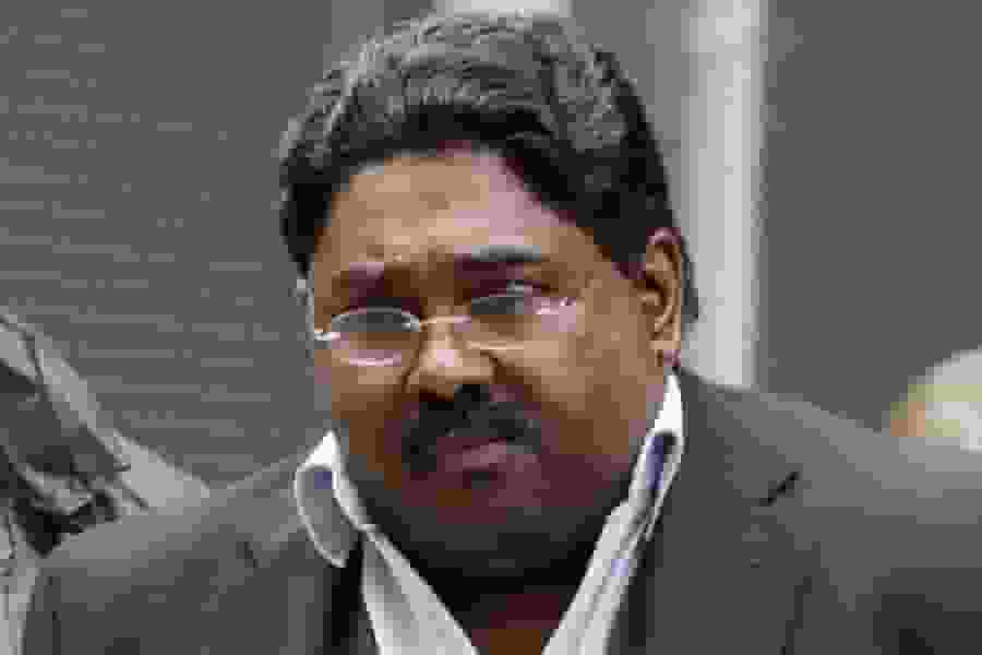 The papers filed with the court identify the inmate only as "Individual 1," but a reliable source confirmed it was Raj Rajaratnam, who had been previously sentenced to an 11-year prison term for his involvement in insider trading. (Photo: The Christian Science Monitor) 