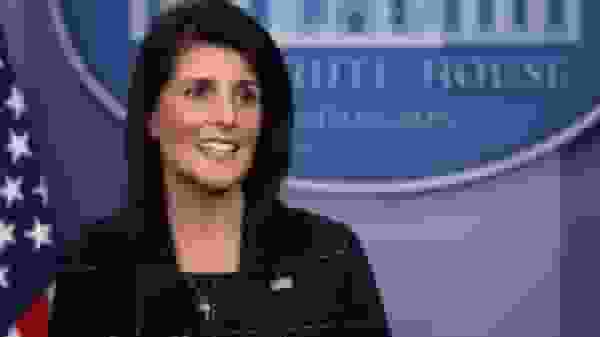 U.N. Ambassador Nikki Haley