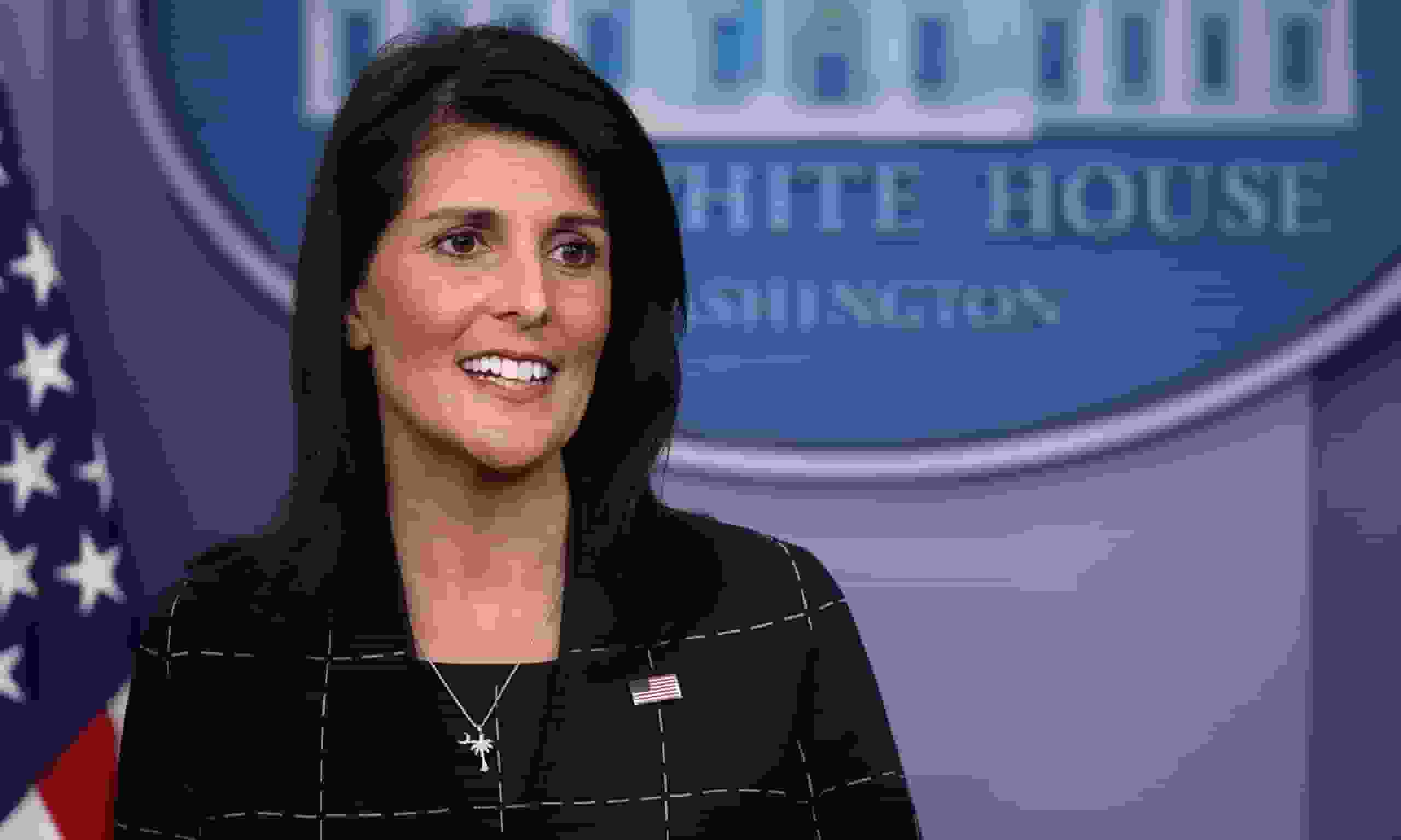 U.N. Ambassador Nikki Haley