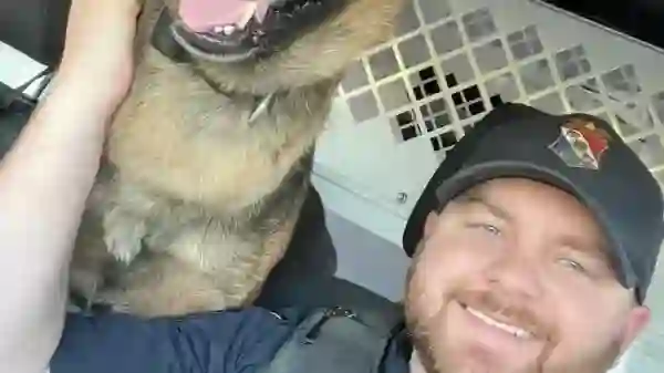 Fired Ohio K-9 Officer's Troubling Behavior Revealed After Unleashing Dog on Surrendering Truck Driver (Photo: Circleville Police/ Facebook)