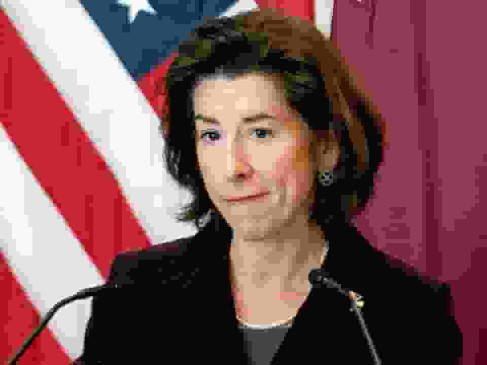 U.S. Commerce Secretary Gina Raimondo [Photo: The Boston Globe]