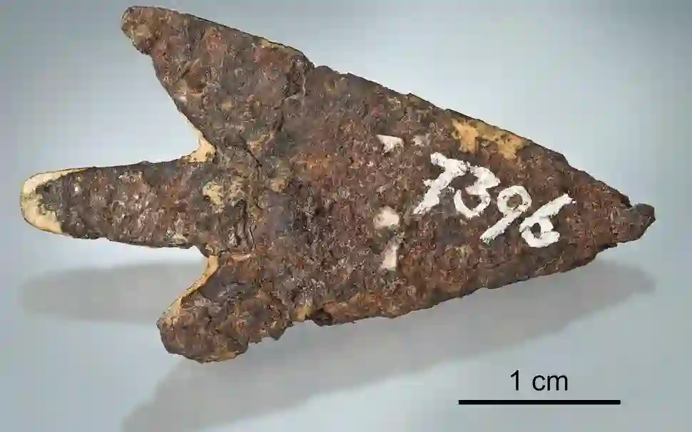 3,500-Year-Old Bronze Age Arrowhead Turns Out to be Meteorite-Carved: Here's What You Need to Know! (Photo: zvg/Thomas Schupbach)