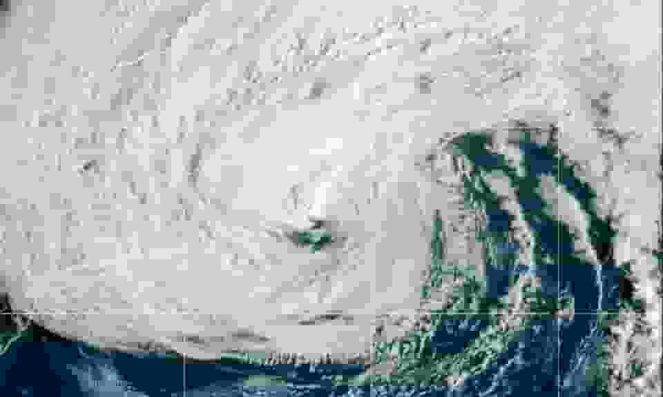 Post Tropical Cyclone Lee [Photo: Earth.com]