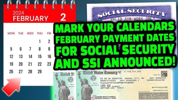 Social Security Payments in February