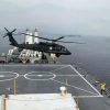 A recent deck landing practice was done on the USNS Dahl. (Photo: Stars and Stripes)