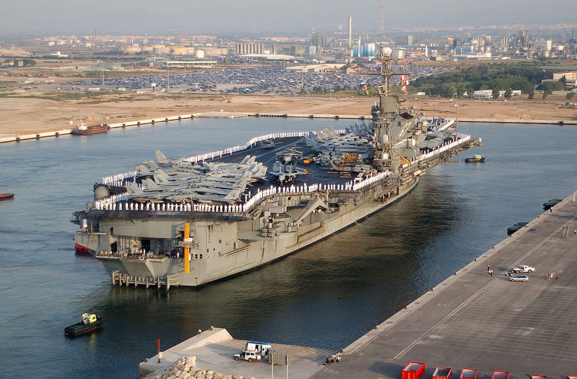 The USS John F. Kennedy is finally getting replaced with its successor. (Photo: Floorganise)