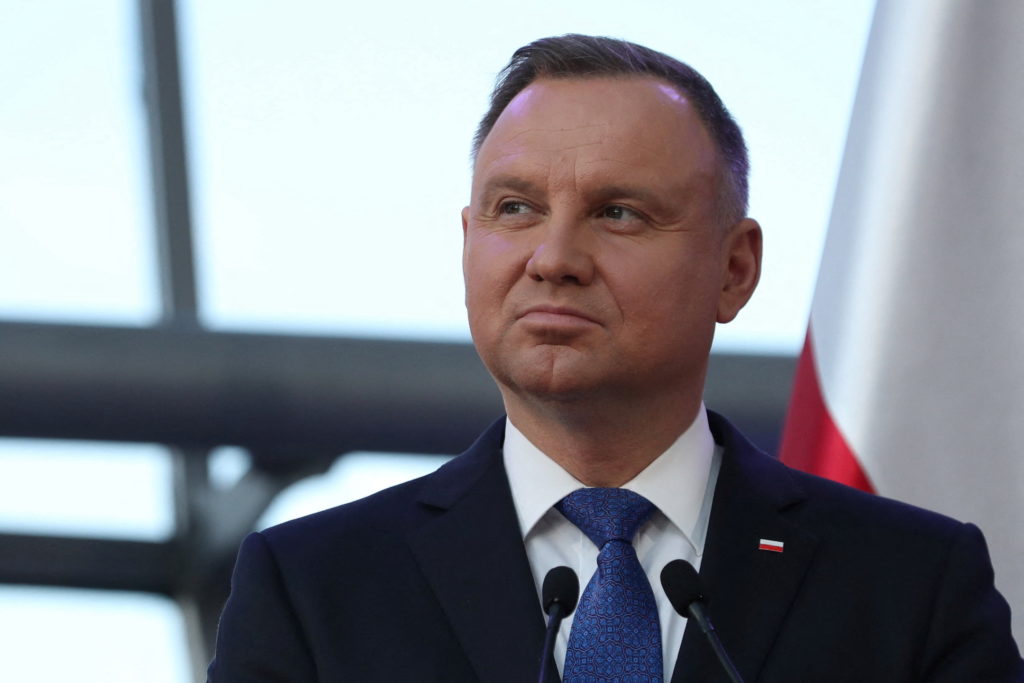 Polish President Andrzej Duda recently visited the 3rd Infantry Division. (Photo: PBS)