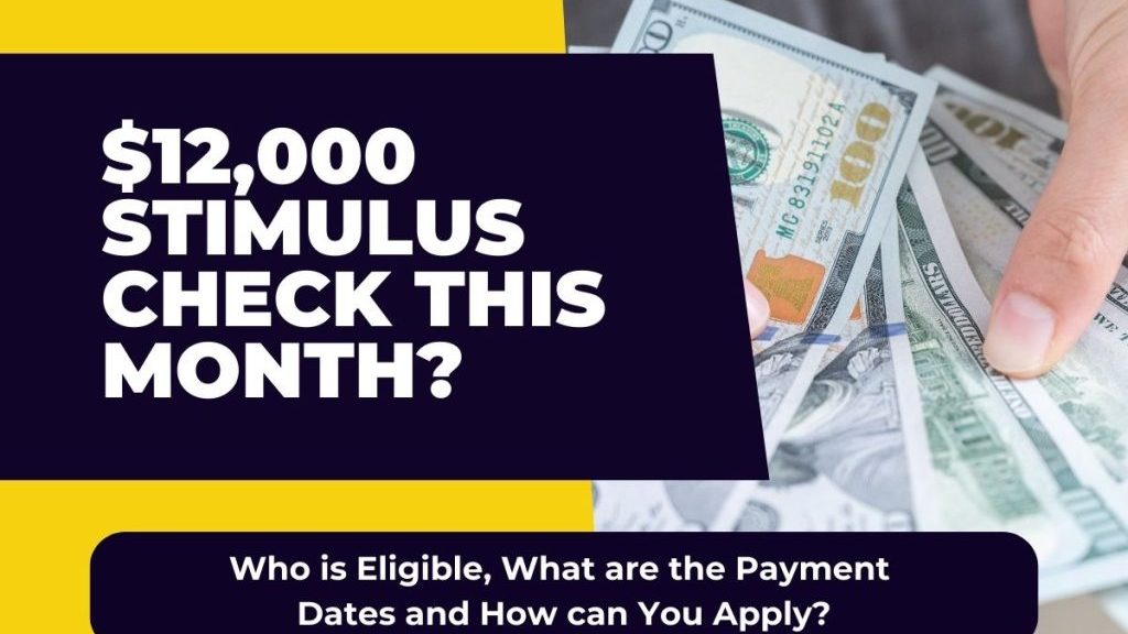 12,000 Stimulus Checks for Seniors IRS Distribution in