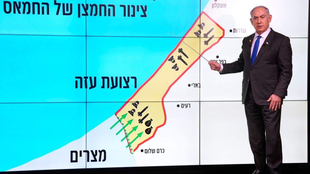 What was Netanyahu’s map and ‘plan for Gaza’ all about? | Israel-Palestine conflict News