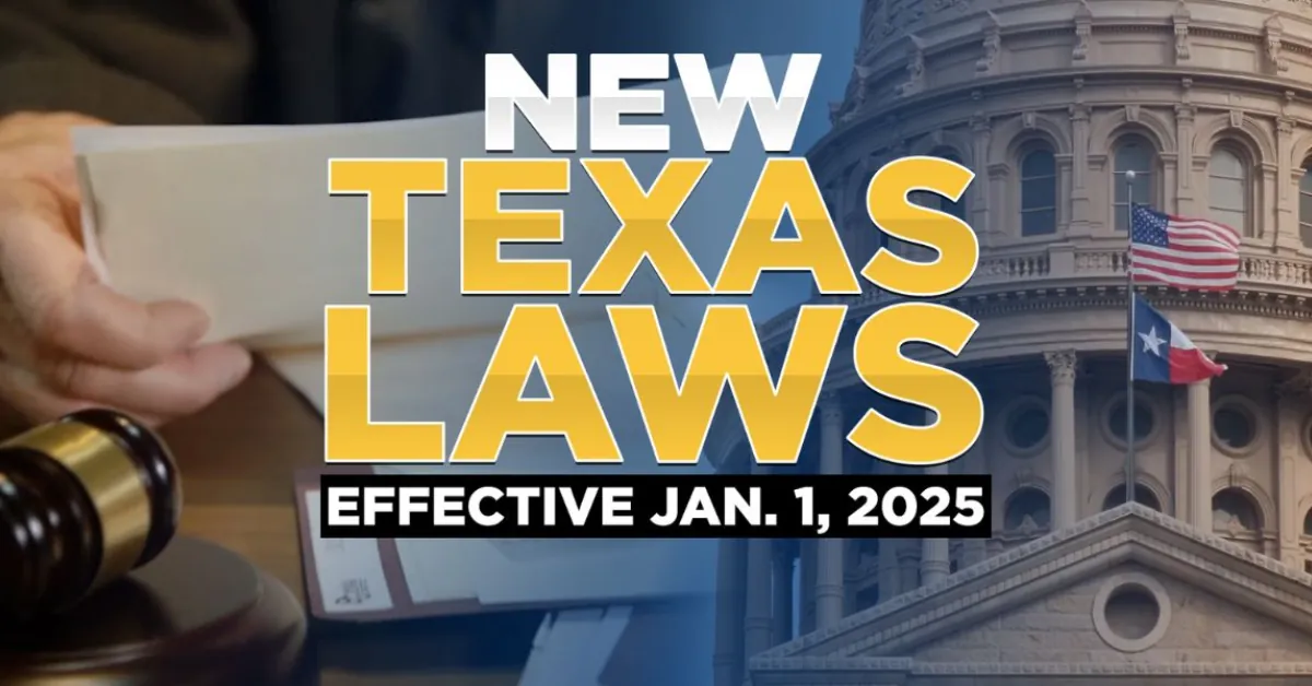 Significant Texas Laws Coming in 2025 South Arkansas Sun