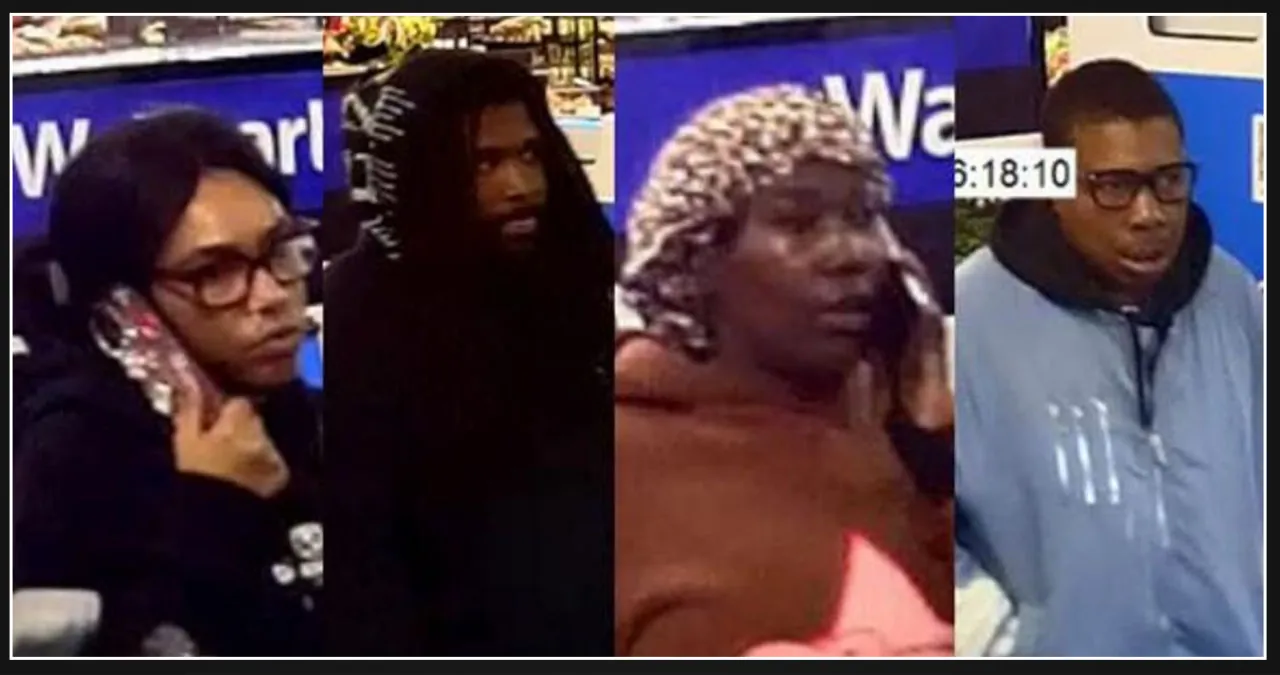 Alabama Authorities Search For 4 Individuals Wanted For Using Multiple Fraudulent Checks At Walmart