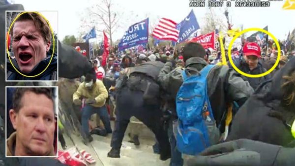 Father-son duo clashed with cops in violent melee at U.S. Capitol on Jan. 6: Feds