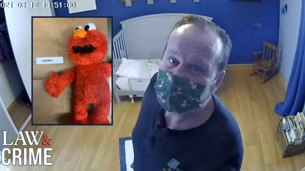 Home inspector caught on surveillance video with ‘Tickle Me Elmo’ doll is not laughing at his punishment