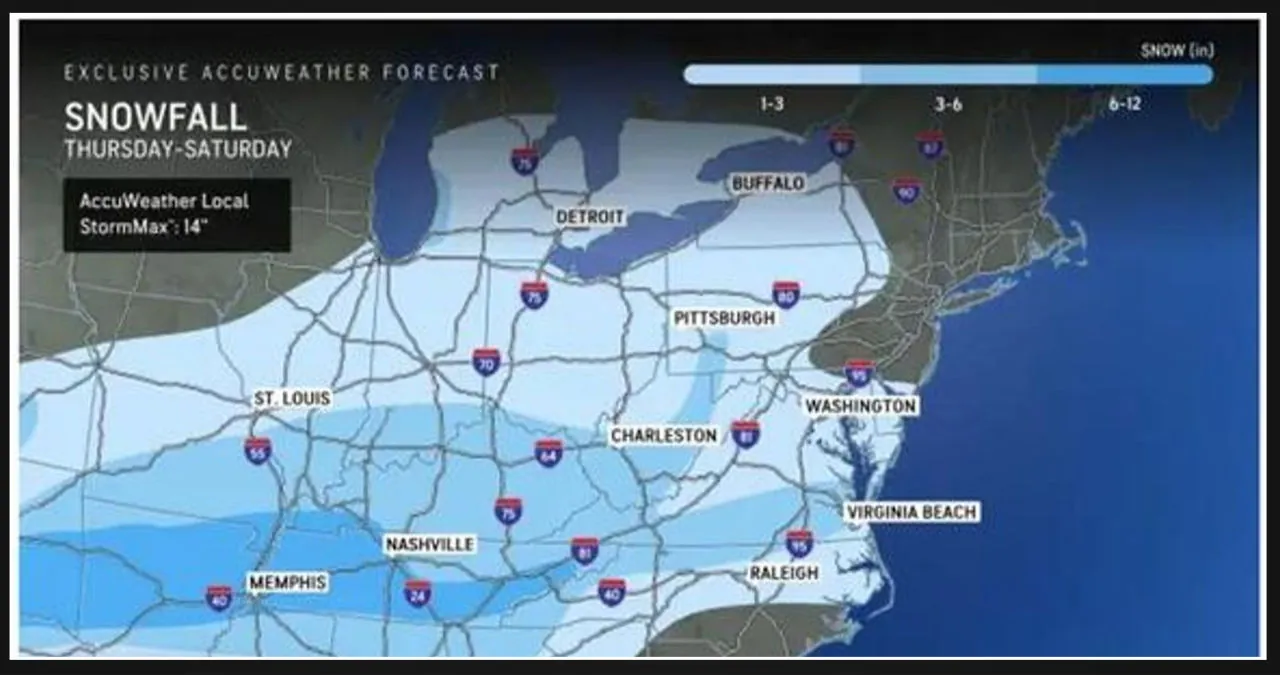 New Winter Storm Expected to Bring Slippery Travel Conditions in