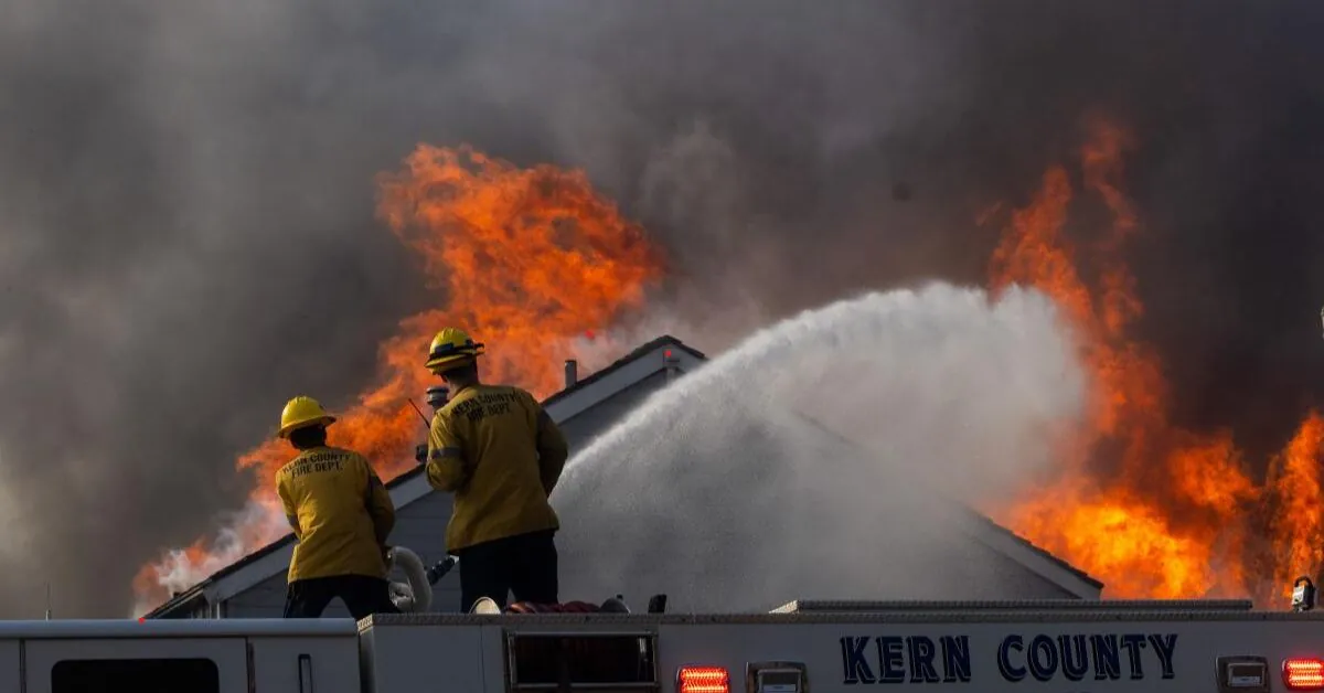 Northern California And Arizona Firefighters Join Forces To Tackle Raging Fires In Los Angeles