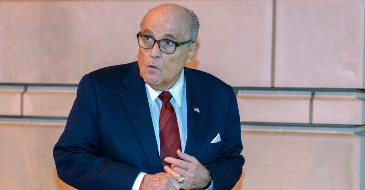 Rudy Giuliani bungles another court order 1 day after being held in contempt, sanctioned