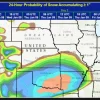 Snow Map Shows Southern States To Face The Most Severe Impact This Week