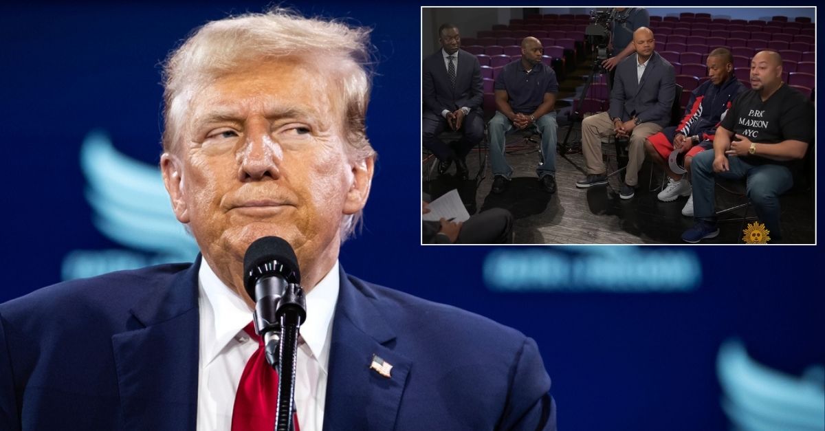 Trump says remarks that exonerated Central Park Five ‘left a victim dead’ were ‘substantially true’ because the still-alive victim was ‘virtually dead’