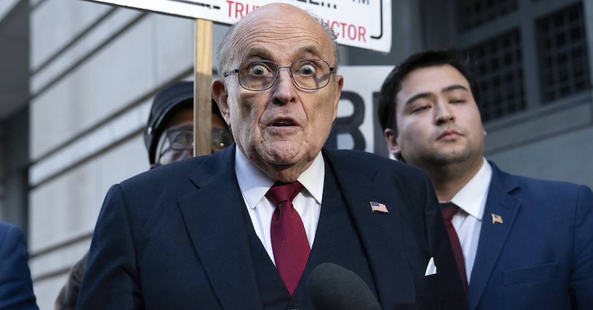 ‘It was not even close’: Judge smacks Giuliani with contempt, accuses him of playing discovery ‘shell game’ with defamed election workers