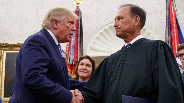 ‘The call was merely an excuse’: Alito chat with Trump hours before Supreme Court appeal leads to calls for disqualification in hush-money stay request