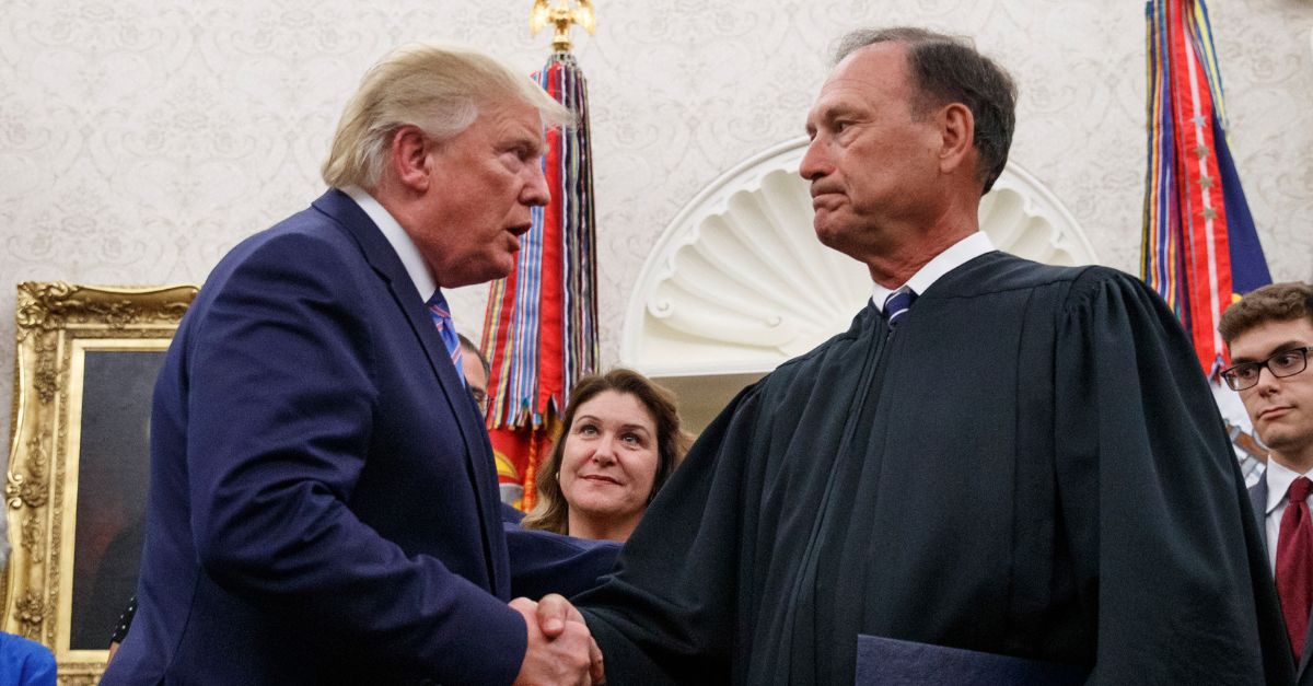 ‘The call was merely an excuse’: Alito chat with Trump hours before Supreme Court appeal leads to calls for disqualification in hush-money stay request